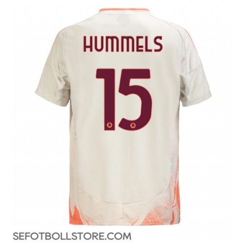 AS Roma Mats Hummels #15 Replika Bortatröja 2024-25 Kortärmad